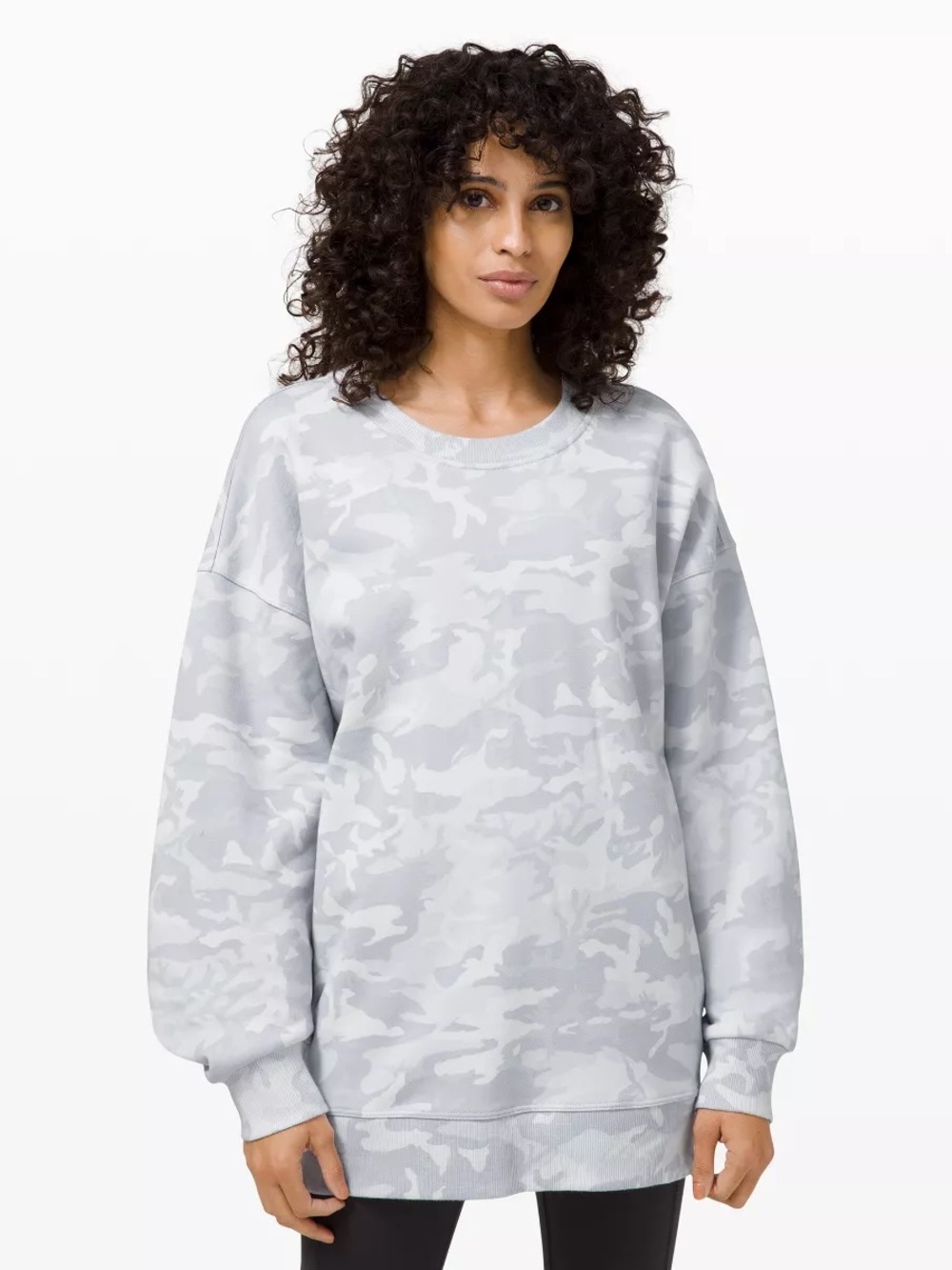 LULU🍋‎ Perfectly Oversized Camo Crewneck Sweatshirt